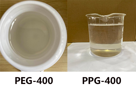 聚丙二醇400和聚乙二醇400的区别