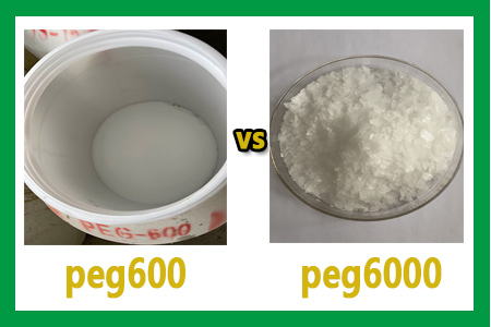 peg600和peg6000的区别，两者的用途一样吗